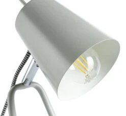 Habitat Lizzie Desk Light - Grey -Habitat Furni Sales 9443613 R Z002A