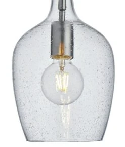 Habitat Abas Bubble Glass Pendant Light - Chrome -Habitat Furni Sales 9445769 R Z002A