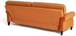 Habitat Joel 3 Seater Fabric Clic Clac Sofa Bed - Orange 5 Habitat Joel 3 Seater Fabric Clic Clac Sofa Bed - Orange -Habitat Furni Sales 9451801 R Z006A