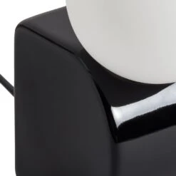 Habitat Vico Opal Table Lamp - Black -Habitat Furni Sales 9451942 R Z003A