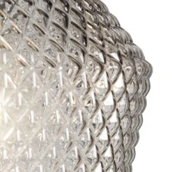 Habitat Nubia Faceted Glass Shade - Smoke Grey 3 Habitat Nubia Faceted Glass Shade - Smoke Grey -Habitat Furni Sales 9453957 R Z002A