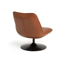 Habitat Nanna Faux Leather Swivel Chair - Tan -Habitat Furni Sales 9466047 R Z003A