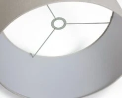 Habitat 49cm Linen Drum Shade - Oatmeal -Habitat Furni Sales 9467929 R Z003A