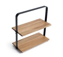 Habitat Industrial Two Tier Wooden Serving Platter -Habitat Furni Sales 9474857 R Z005A