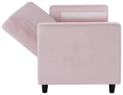 Habitat Preston Clic Clac Velvet Sofa Bed - Pink -Habitat Furni Sales 9478255 R Z007A
