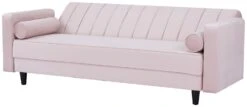 Habitat Preston Clic Clac Velvet Sofa Bed - Pink -Habitat Furni Sales 9478255 R Z008A