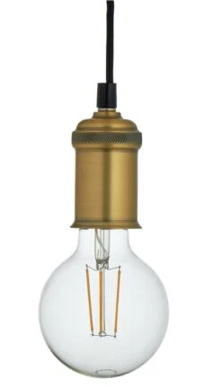 Habitat Nyos Spider 5 Light Chandelier - Black & Brass -Habitat Furni Sales 9483570 R Z002A