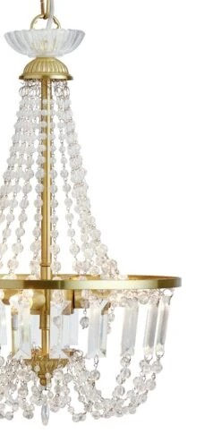 Habitat Capella Empire Chandelier - Brushed Brass 3 Habitat Capella Empire Chandelier - Brushed Brass -Habitat Furni Sales 9486333 R Z002A