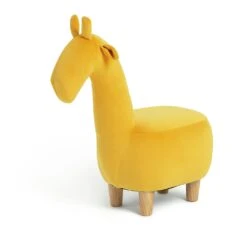 Habitat George Kids Giraffe Animal Stool - Yellow -Habitat Furni Sales 9489512 R Z002A