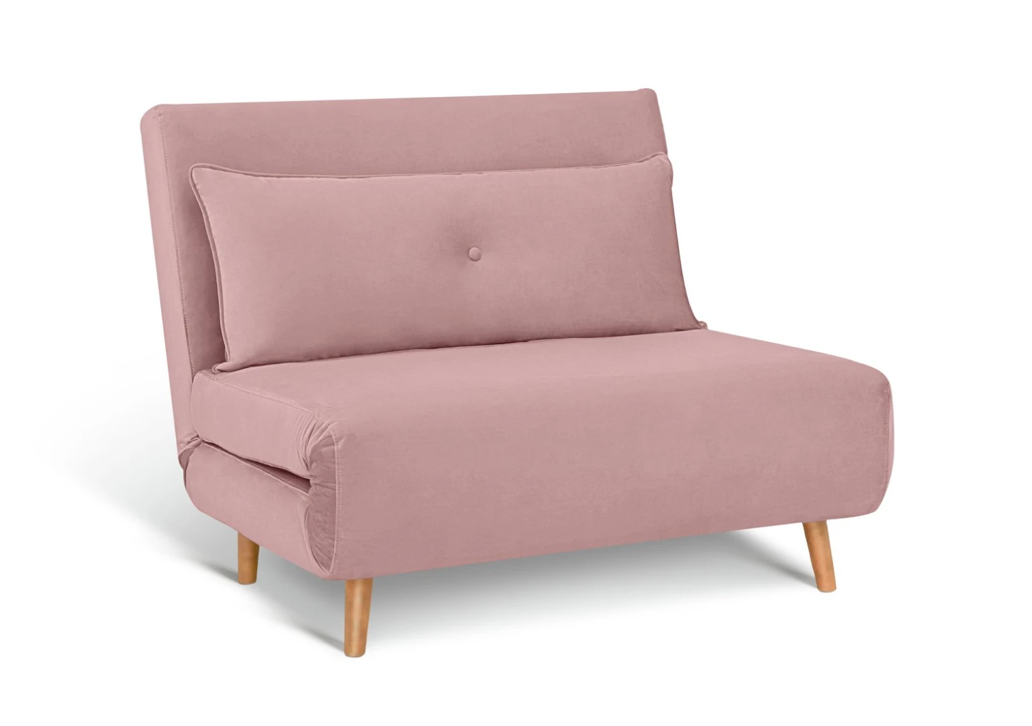 Habitat Roma Small Double Velvet Chairbed - Pink Habitat Roma Small Double Velvet Chairbed - Pink -Habitat Furni Sales 9490336 R Z001A