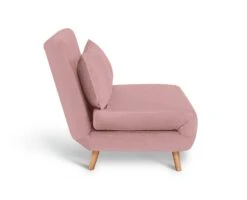 Habitat Roma Small Double Velvet Chairbed - Pink 4 Habitat Roma Small Double Velvet Chairbed - Pink -Habitat Furni Sales 9490336 R Z004A