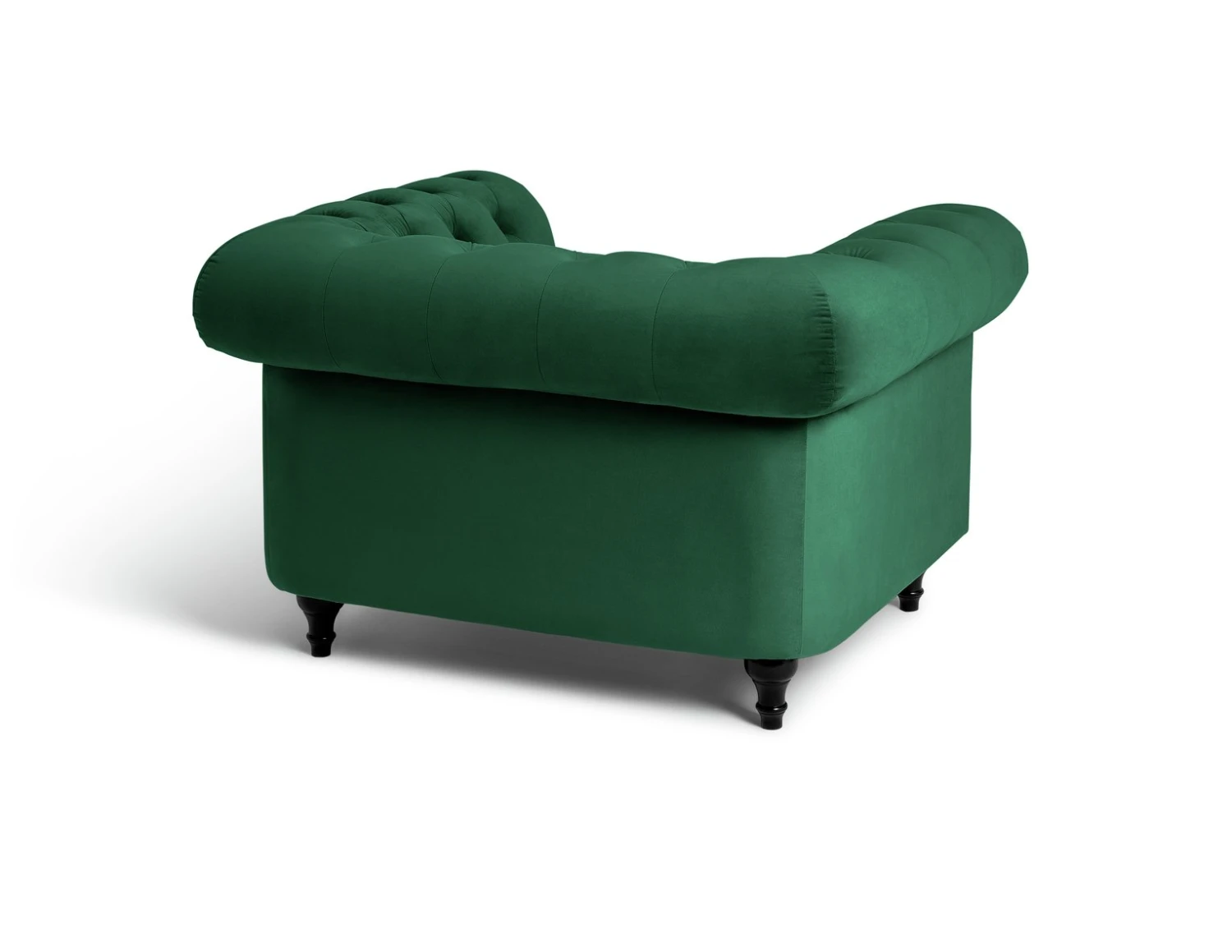Habitat Chesterfield Velvet Armchair - Green Habitat Chesterfield Velvet Armchair - Green -Habitat Furni Sales 9491641 R Z003A