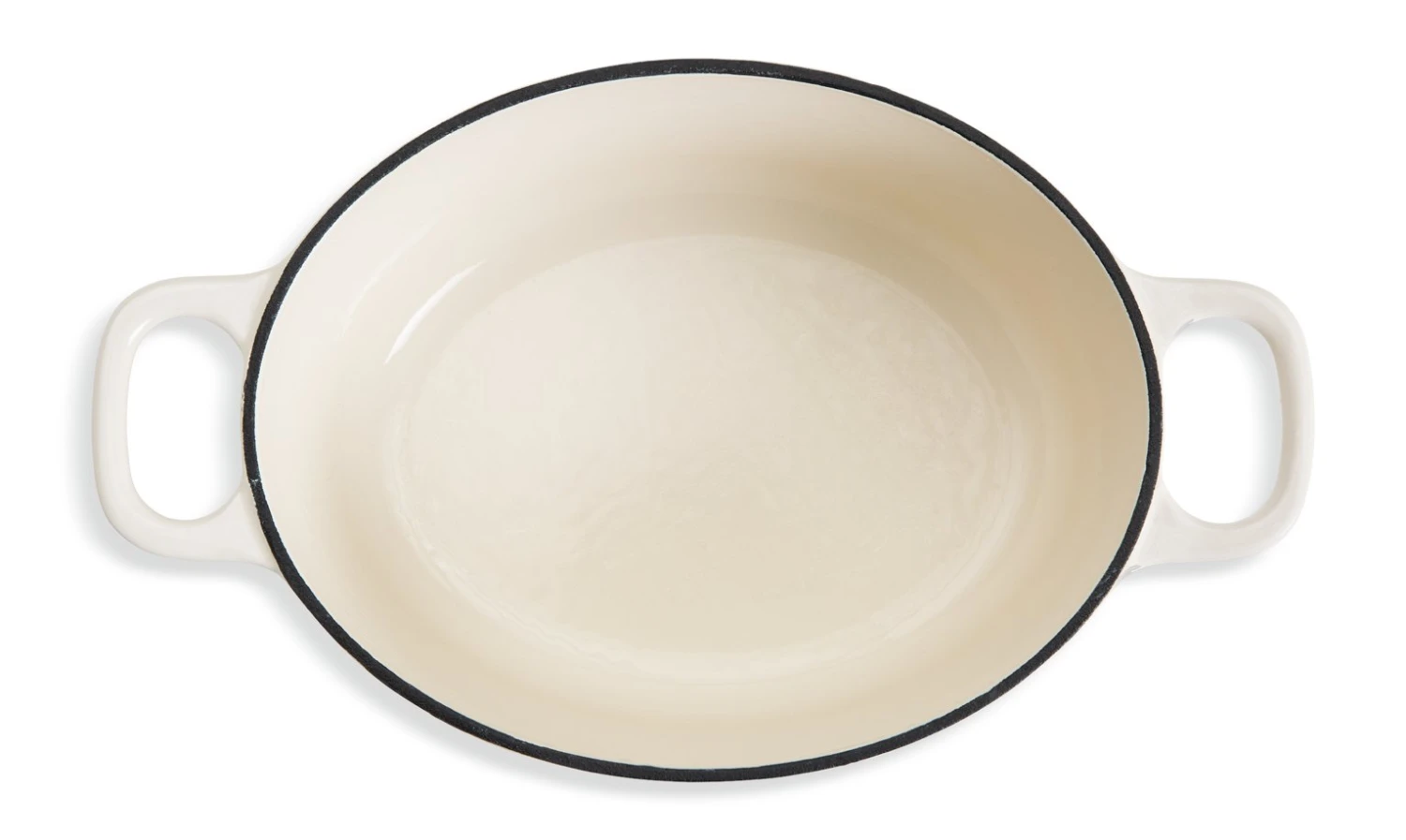 Habitat 4.70 Litre Cast Iron Oval Casserole Dish - Cream Habitat 4.70 Litre Cast Iron Oval Casserole Dish - Cream -Habitat Furni Sales 9499935 R Z002A
