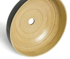 Habitat Abaya Spun Bamboo Pendant Shade - Black -Habitat Furni Sales 9501108 R Z003A