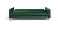 Habitat Brooks Clic Clac Storage Fabric Sofa Bed - Green -Habitat Furni Sales 9504466 R Z004A