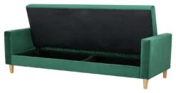 Habitat Brooks Clic Clac Storage Fabric Sofa Bed - Green -Habitat Furni Sales 9504466 R Z008A