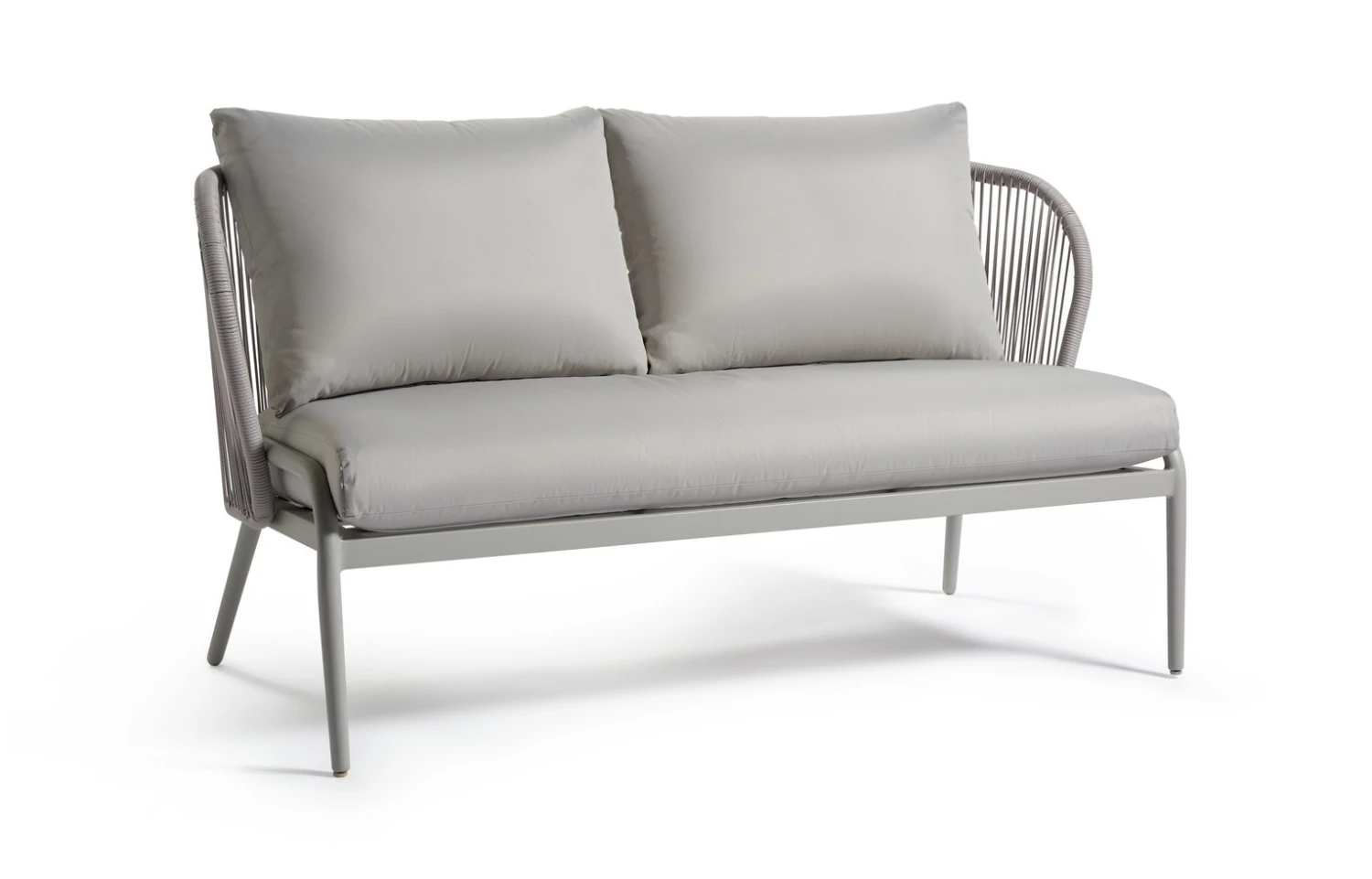 Habitat Riya 4 Seater Cane Effect Garden Sofa Set-Light Grey Habitat Riya 4 Seater Cane Effect Garden Sofa Set-Light Grey -Habitat Furni Sales 9505197 R Z003A