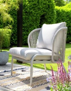 Habitat Riya 4 Seater Cane Effect Garden Sofa Set-Light Grey 7 Habitat Riya 4 Seater Cane Effect Garden Sofa Set-Light Grey -Habitat Furni Sales 9505197 R Z004C