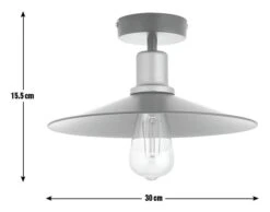 Habitat Pixie Flush To Ceiling Light - Black -Habitat Furni Sales 9505623 R Z017A