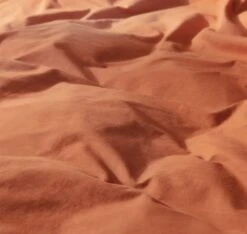 Habitat Cotton Linen Plain Rust Bedding Set - Double 5 Habitat Cotton Linen Plain Rust Bedding Set - Double -Habitat Furni Sales 9513914 R Z005A