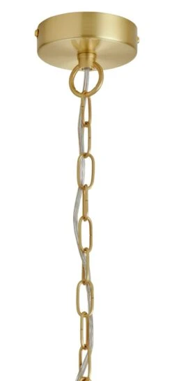 Habitat Presley Glass 8 Tier Chandelier - Brass 4 Habitat Presley Glass 8 Tier Chandelier - Brass -Habitat Furni Sales 9514449 R Z003A