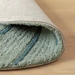 Habitat Kids Leaf Shaped Rug - Green - 80x110cm -Habitat Furni Sales 9517367 R Z003C