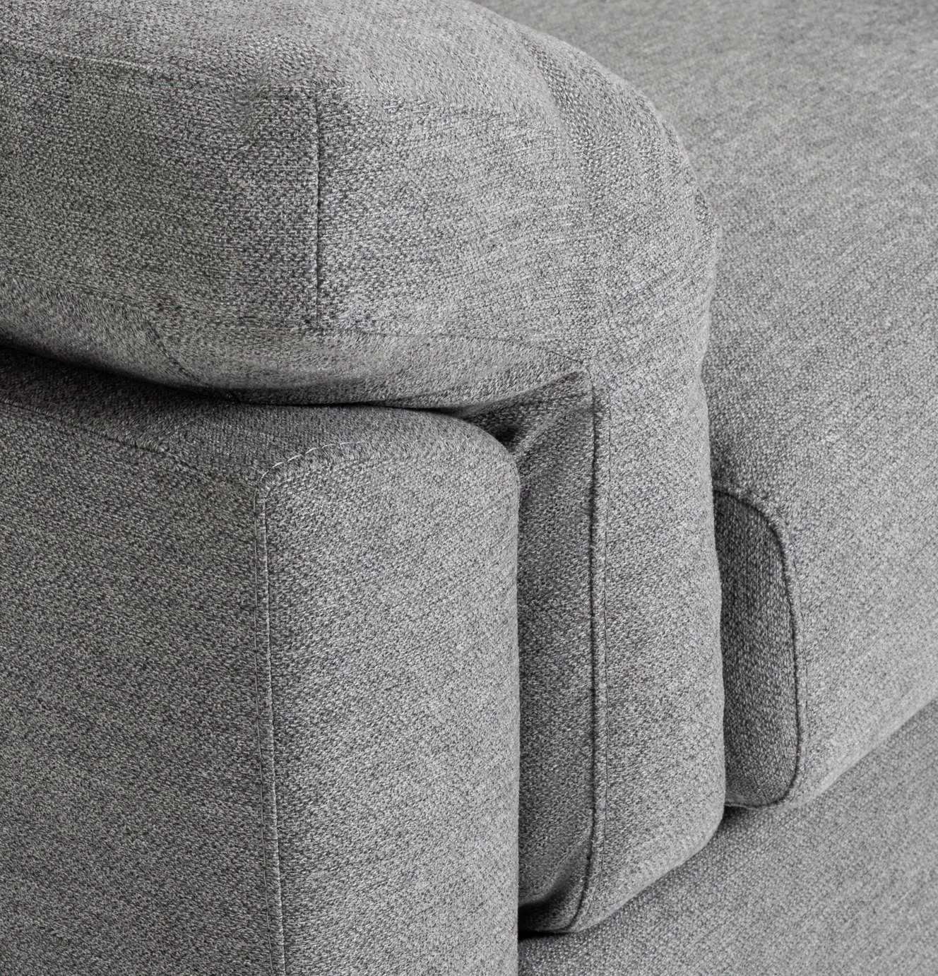 Habitat Florence Right Hand Corner Chaise Sofa - Grey Habitat Florence Right Hand Corner Chaise Sofa - Grey -Habitat Furni Sales 9518139 R Z009A