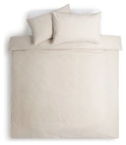 Habitat Seersucker Plain Taupe Bedding Set - Single 2 Habitat Seersucker Plain Taupe Bedding Set - Single -Habitat Furni Sales 9519956 R Z002A