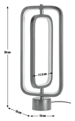 Habitat Sio Metal LED Table Lamp - Black -Habitat Furni Sales 9520024 R E001