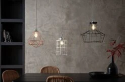 Habitat Cepheus Small Wire Shade - White -Habitat Furni Sales 9521432 R Z004C