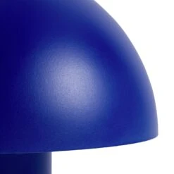 Habitat Ngami Mushroom Aluminium LED Touch Table Lamp - Blue -Habitat Furni Sales 9521535 R Z002A
