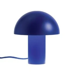 Habitat Ngami Mushroom Aluminium LED Touch Table Lamp - Blue -Habitat Furni Sales 9521535 R Z006A