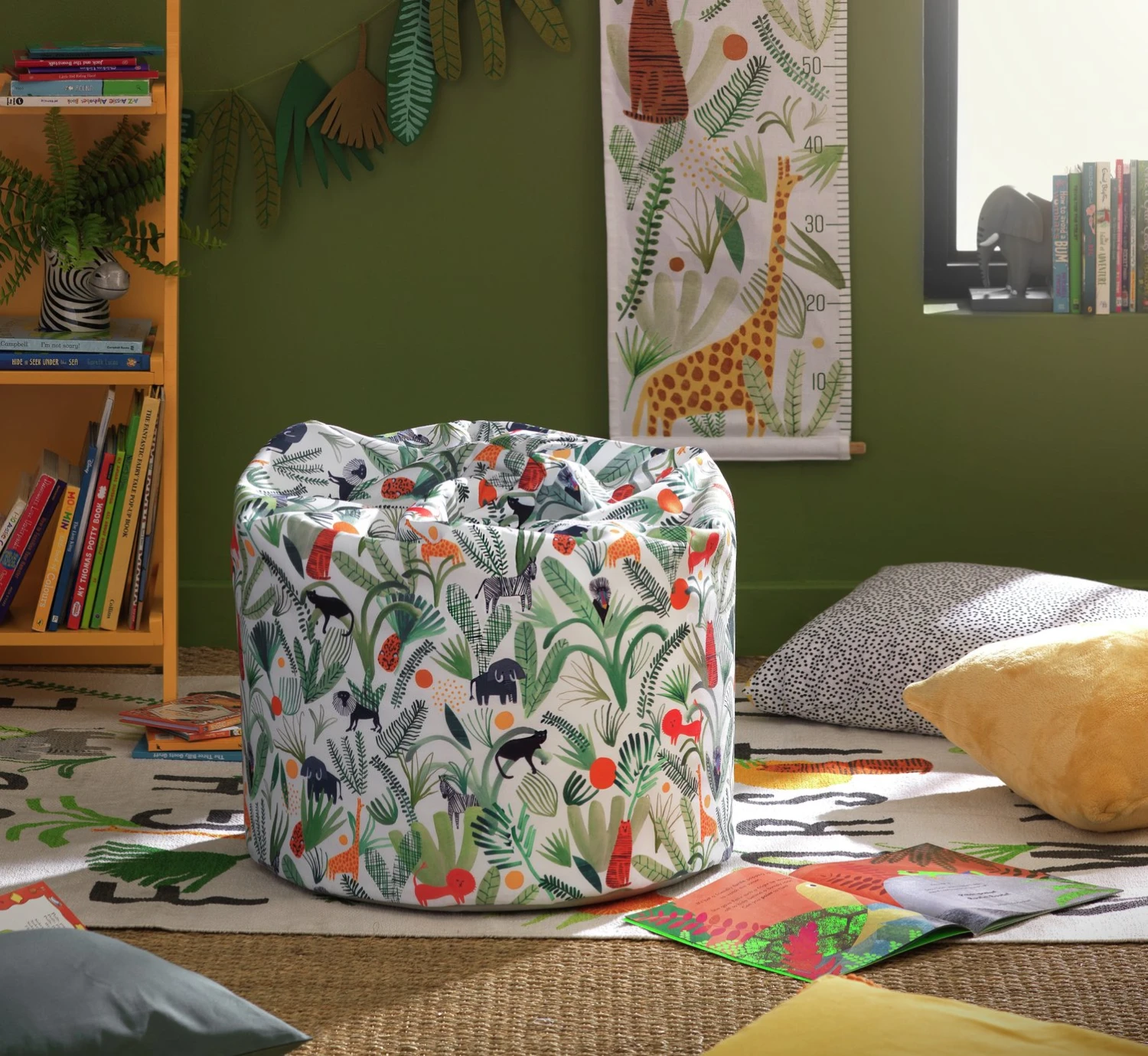 Habitat Sienna Jungle Bean Bag Habitat Sienna Jungle Bean Bag -Habitat Furni Sales 9522606 R Z001C