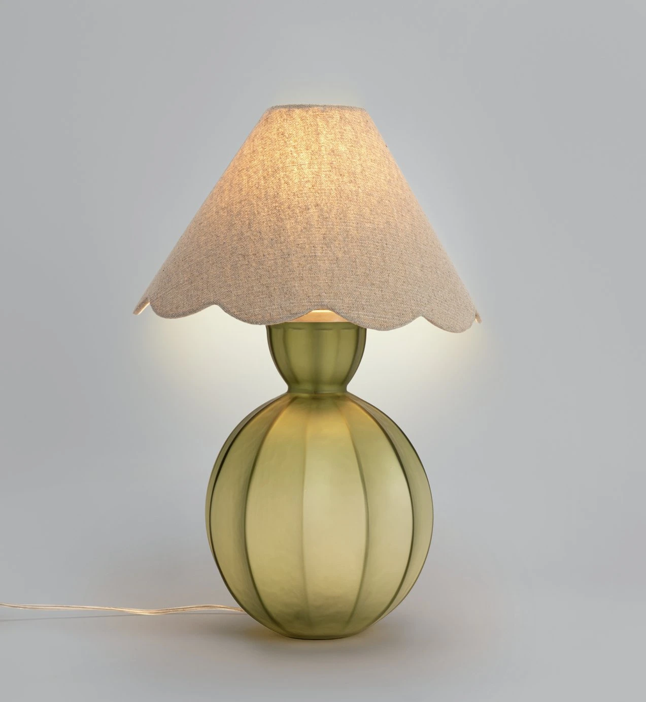 Habitat Estella Glass Table Lamp - Green Habitat Estella Glass Table Lamp - Green -Habitat Furni Sales 9522613 R Z002A