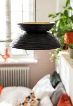 Habitat Hypnos Spun Bamboo 2 Tier Shade - Black -Habitat Furni Sales 9523832 R Z002C