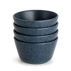 Habitat Addison Set Of 4 Stoneware Cereal Bowl - Blue 2 Habitat Addison Set Of 4 Stoneware Cereal Bowl - Blue -Habitat Furni Sales 9525201 R Z002A