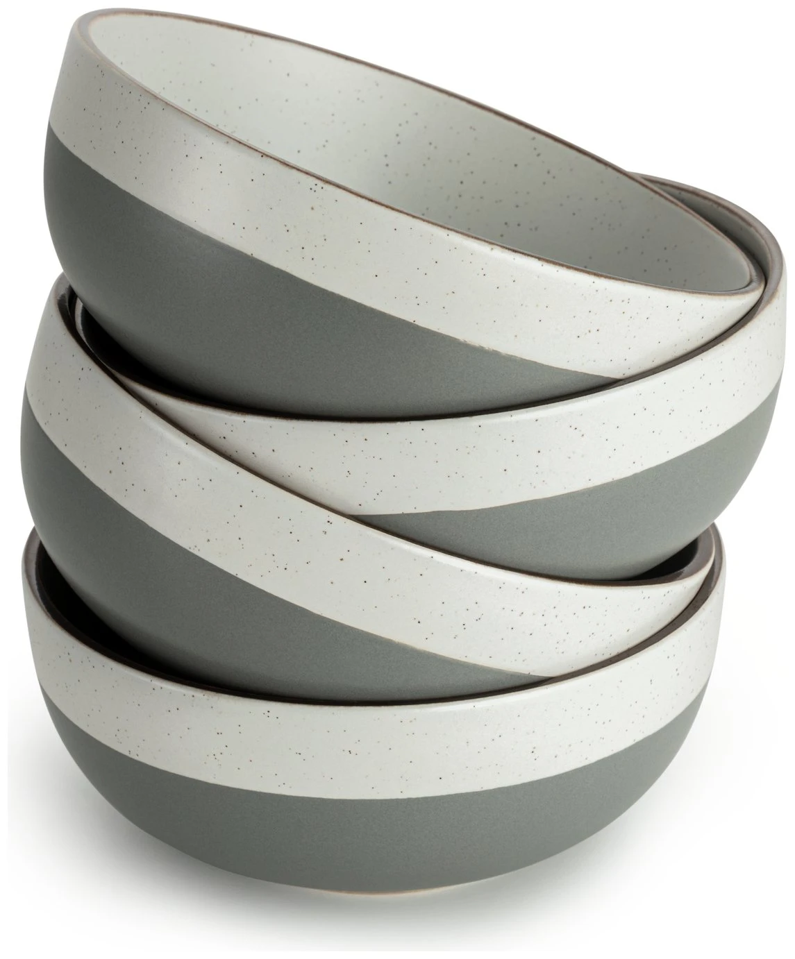 Habitat Speckle Set of 4 Stoneware Cereal Bowl Habitat Speckle Set Of 4 Stoneware Cereal Bowl -Habitat Furni Sales 9528442 R Z002A