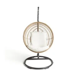 Habitat Dove Rattan Effect Hanging Egg Chair - Natural -Habitat Furni Sales 9530904 R Z002A