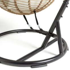 Habitat Dove Rattan Effect Hanging Egg Chair - Natural -Habitat Furni Sales 9530904 R Z005A