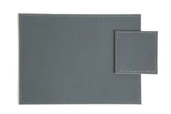 Habitat Faux Leather Set Of 4 Placemats And Coasters Set 3 Habitat Faux Leather Set Of 4 Placemats And Coasters Set -Habitat Furni Sales 9531453 R Z003A