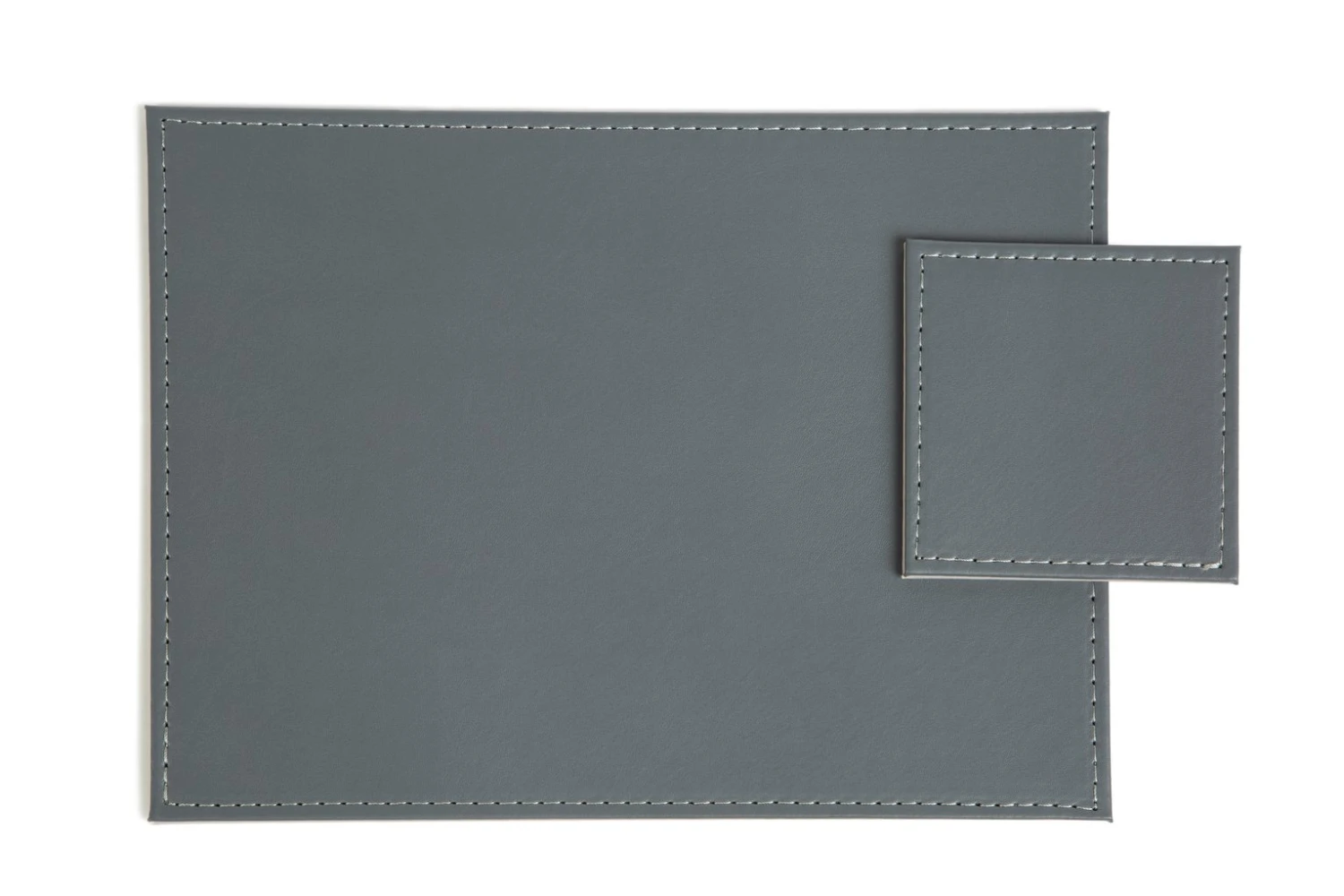 Habitat Faux Leather Set of 4 Placemats and Coasters Set Habitat Faux Leather Set Of 4 Placemats And Coasters Set -Habitat Furni Sales 9531453 R Z003A