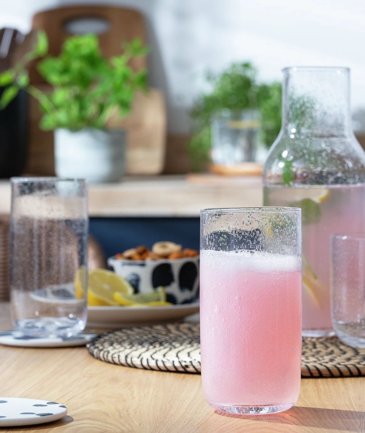 Habitat Bubble Set of 4 Hi Ball Glasses Habitat Bubble Set Of 4 Hi Ball Glasses -Habitat Furni Sales 9532184 R Z001C