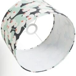 Habitat Cruz Scandi Printed 30cm Drum Shade -Habitat Furni Sales 9532287 R Z003A