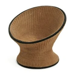 Habitat Koba Rattan Accent Chair - Natural -Habitat Furni Sales 9533279 R Z002A