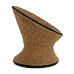 Habitat Koba Rattan Accent Chair - Natural -Habitat Furni Sales 9533279 R Z004A