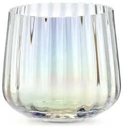 Habitat Iridescent Lustre Set Of 4 Fluted Tumblers -Habitat Furni Sales 9538119 R Z003A