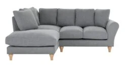 Habitat Carrie Fabric Left Hand Corner Chaise Sofa - Grey -Habitat Furni Sales 9539084 R Z003A