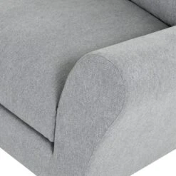 Habitat Carrie Fabric Left Hand Corner Chaise Sofa - Grey -Habitat Furni Sales 9539084 R Z009A