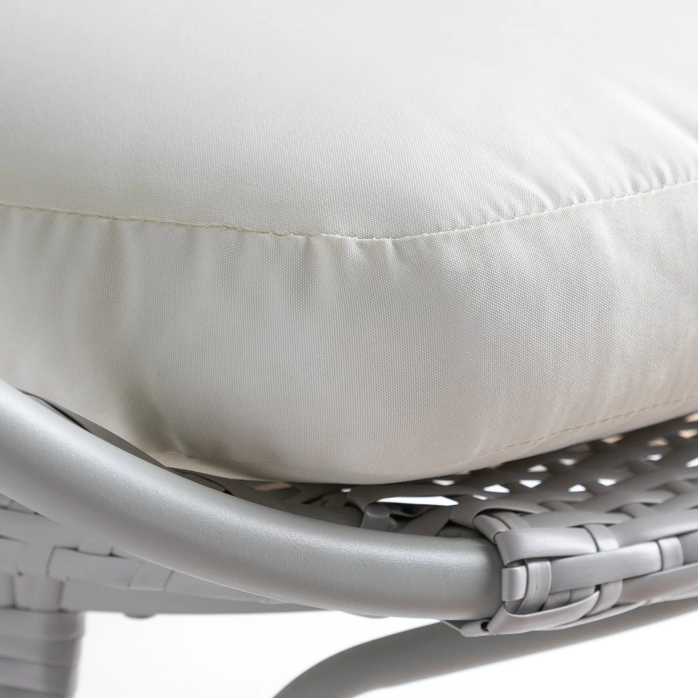 Habitat Kora Rattan Effect Garden Egg Chair - Grey Habitat Kora Rattan Effect Garden Egg Chair - Grey -Habitat Furni Sales 9540815 R Z004A