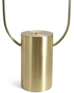 Habitat Pill LED Floor Lamp - Brushed Brass -Habitat Furni Sales 9542569 R Z002A
